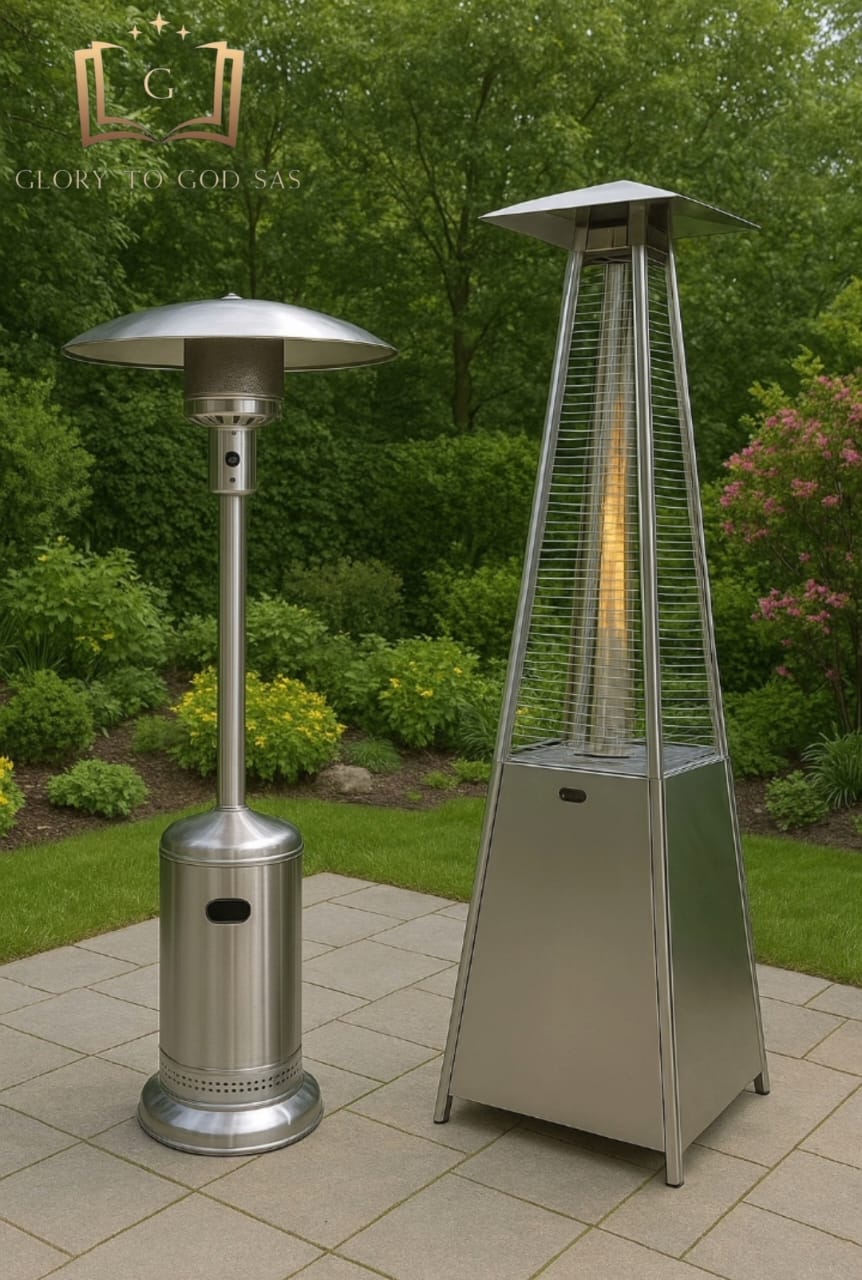 calefactores de ambiente tipo hongo o piramidal